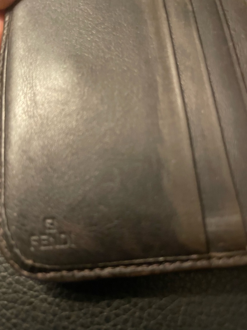 Fendi Brown Monogram Wallet - Picture 3 of 8